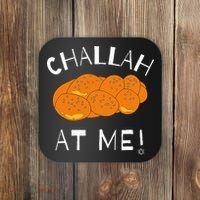 Challah at Me Rosh Hashanah Jewish Hanukkah Coaster thumb 0