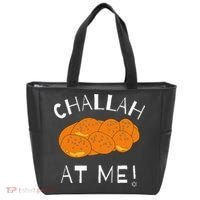 Challah at Me Rosh Hashanah Jewish Hanukkah Tote Bag thumb 0