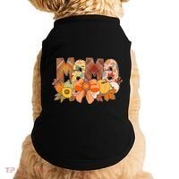 Cute Autumn Mama Fall Lover Doggie Tank thumb 0