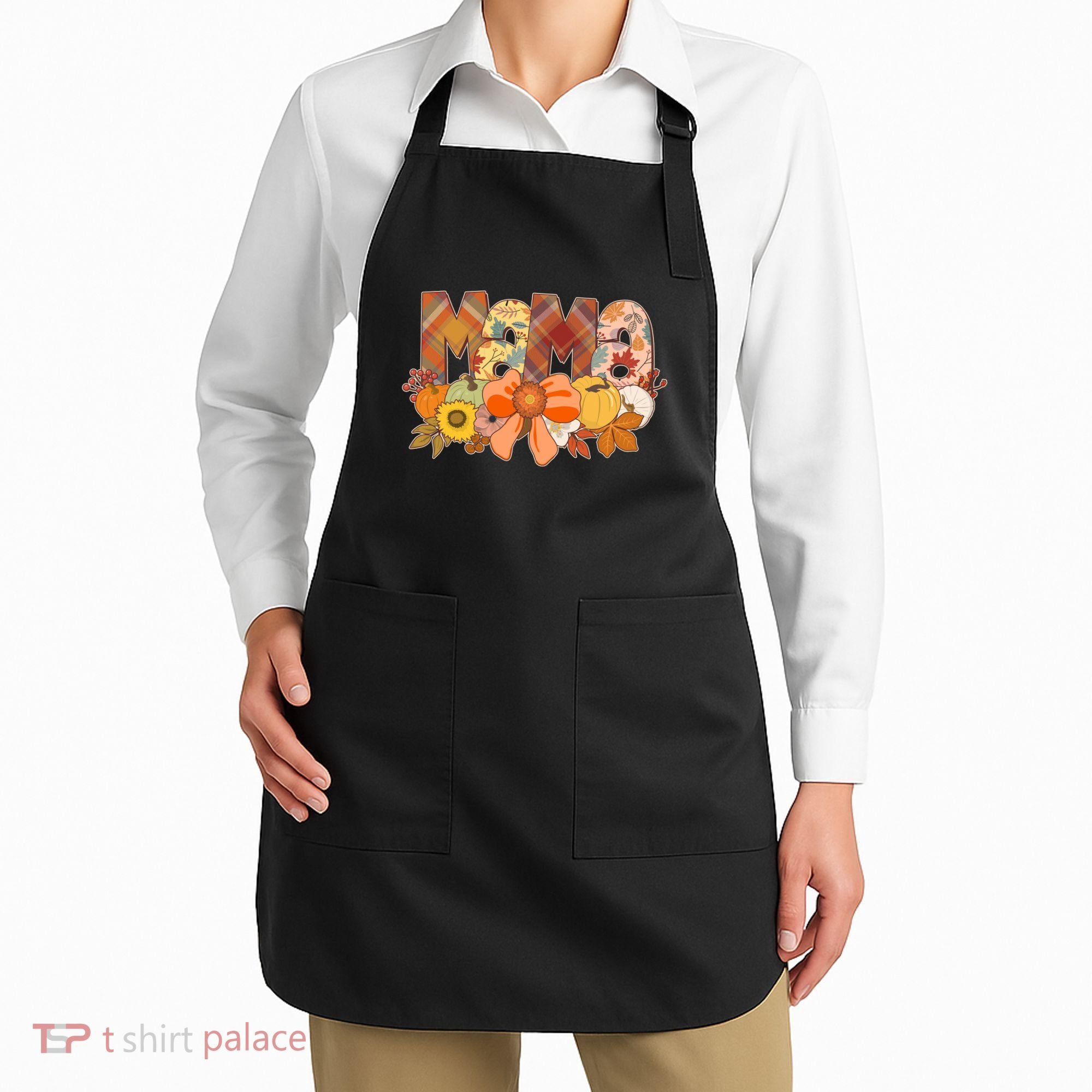 Cute Autumn Mama Fall Lover Apron
