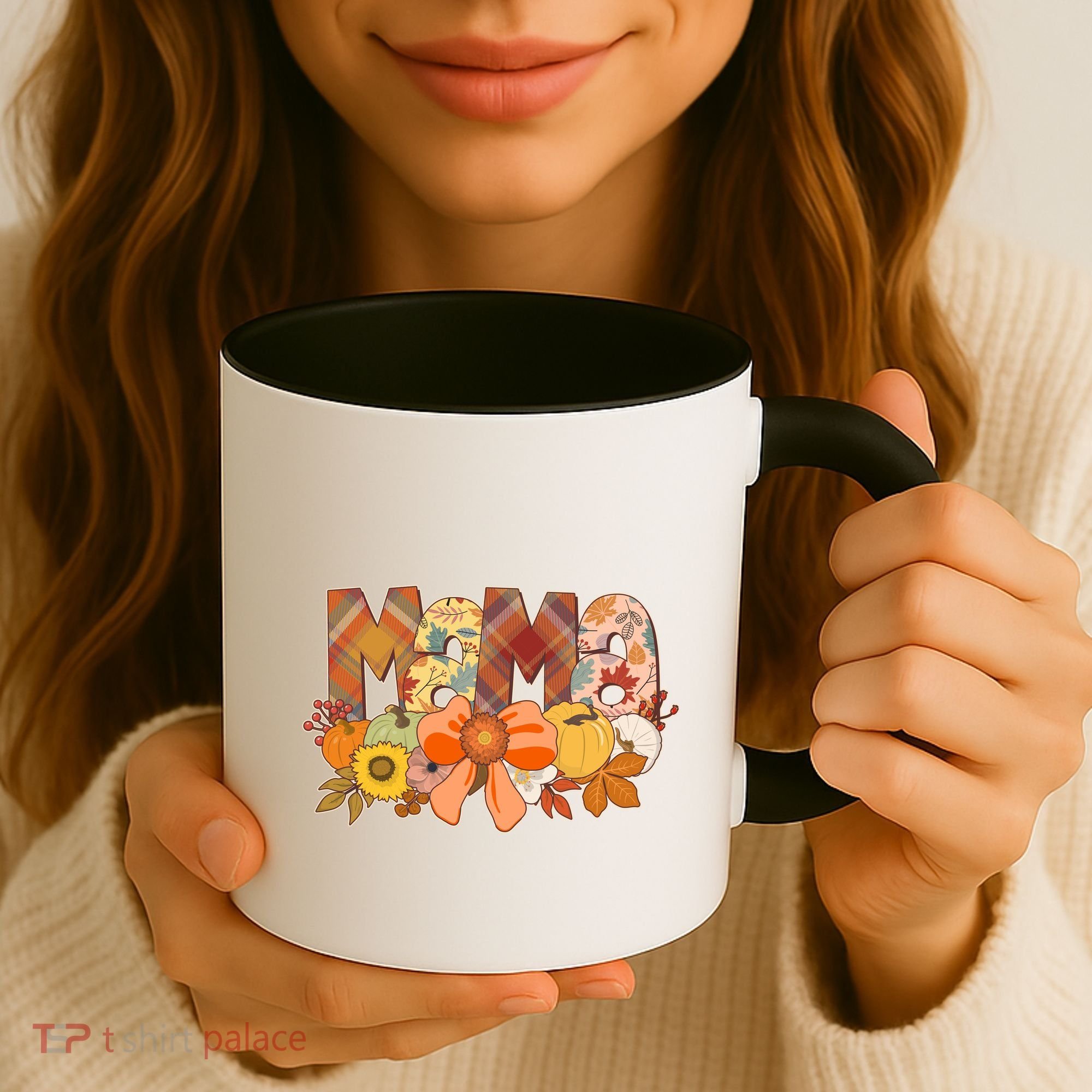 Cute Autumn Mama Fall Lover Coffee Mug