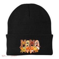 Cute Autumn Mama Fall Lover Beanie thumb 0