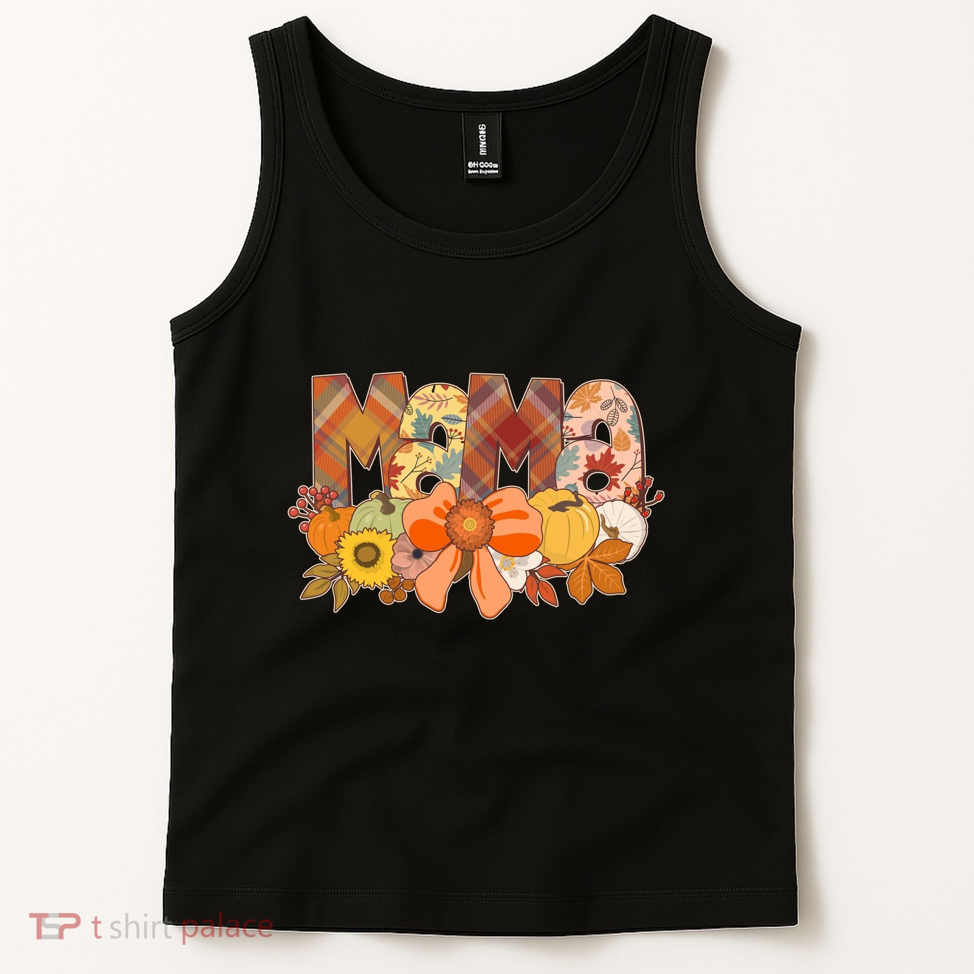 Cute Autumn Mama Fall Lover Tank Top