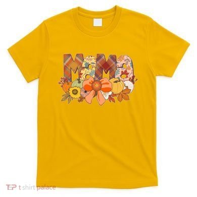 Cute Autumn Mama Fall Lover T-Shirt