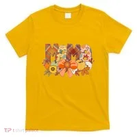 Cute Autumn Mama Fall Lover T-Shirt thumb 0