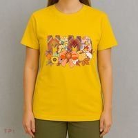 Cute Autumn Mama Fall Lover T-Shirt thumb 4