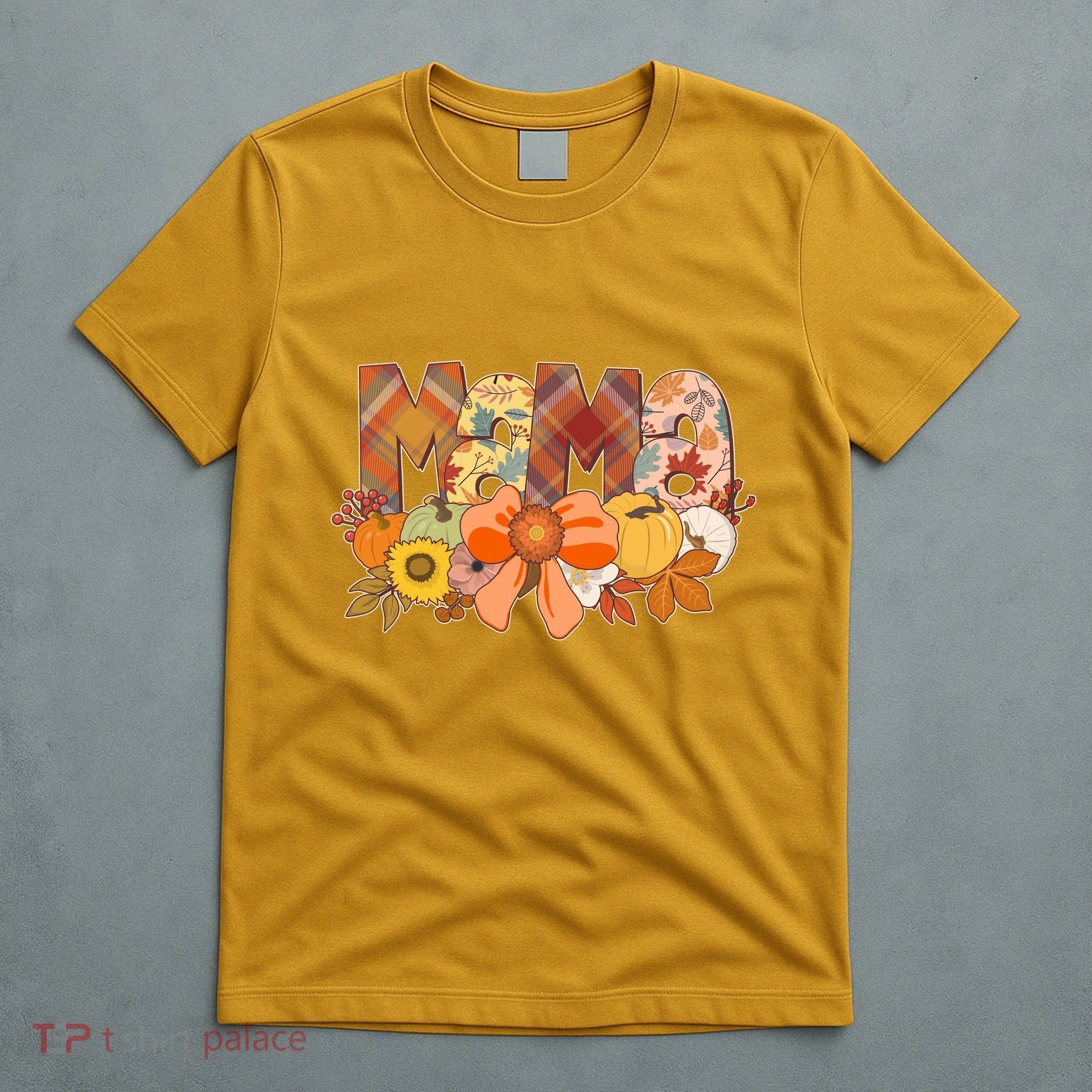 Cute Autumn Mama Fall Lover T-Shirt