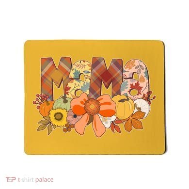 Cute Autumn Mama Fall Lover Mousepad