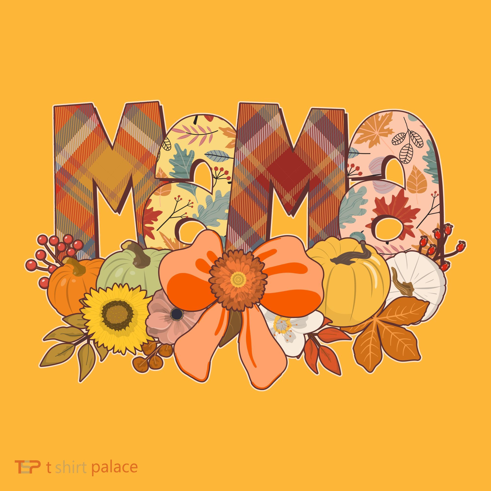 Cute Autumn Mama Fall Lover Mousepad