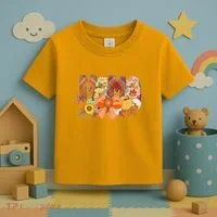 Cute Autumn Mama Fall Lover Toddler T-Shirt thumb 3