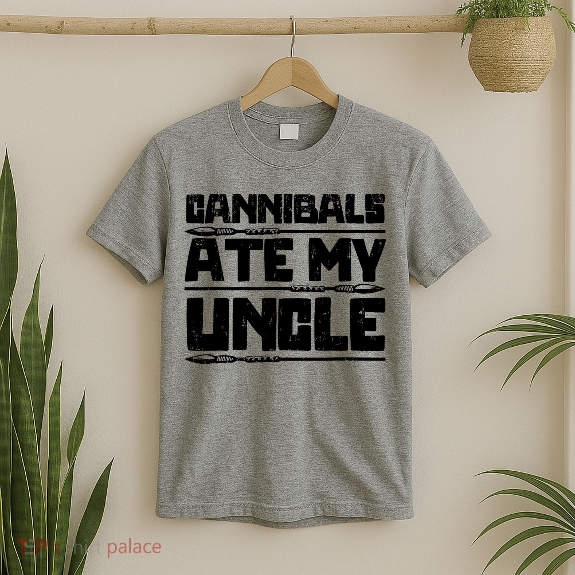 Cannibals Ate My Uncle Biden Funny Saying T-Shirt