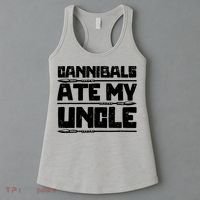 Cannibals Ate My Uncle Biden Funny Saying Women's Tank Top thumb 3