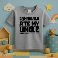 Cannibals Ate My Uncle Biden Funny Saying Toddler T-Shirt thumb 3