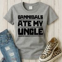 Cannibals Ate My Uncle Biden Funny Saying Women's T-Shirt thumb 3