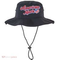 Cute American Made American USA Flag Heart Bucket Hat thumb 0