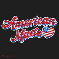 Cute American Made American USA Flag Heart Beanie thumb 2