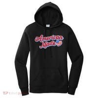 Cute American Made American USA Flag Heart Women's Hoodie thumb 0