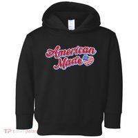 Cute American Made American USA Flag Heart Toddler Hoodie thumb 0
