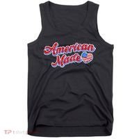 Cute American Made American USA Flag Heart Tank Top thumb 0