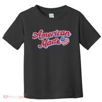 Cute American Made American USA Flag Heart Toddler T-Shirt thumb 0