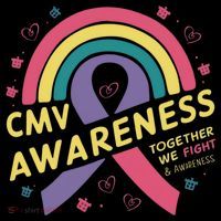 Cmv Awareness Month Ribbon Cmv Awareness Month Rainbow 2024 Gift Coffee Mug thumb 5
