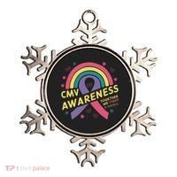 Cmv Awareness Month Ribbon Cmv Awareness Month Rainbow 2024 Gift Ornament thumb 0