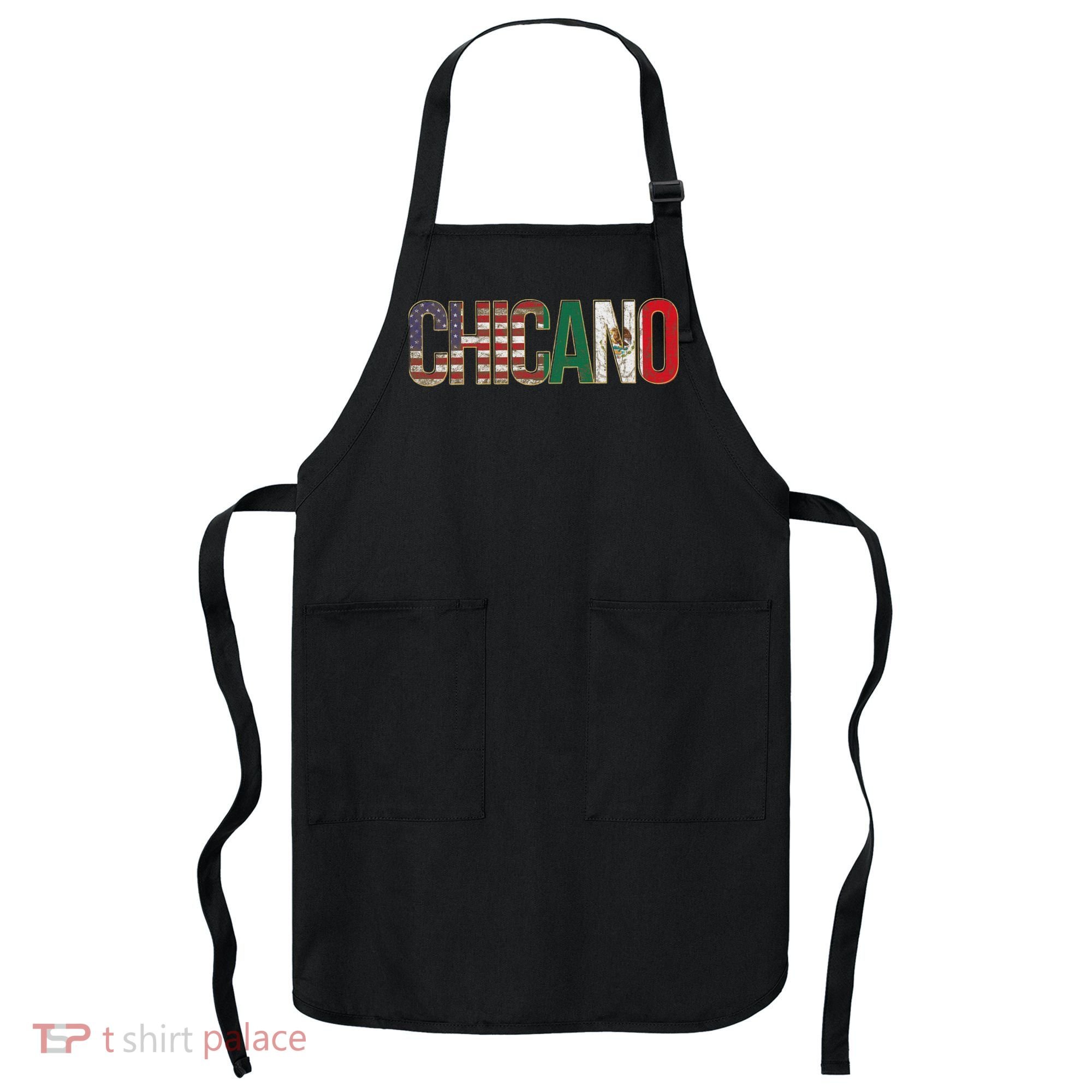 Chicano American Mexican Patriotic Chicano Apron