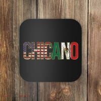 Chicano American Mexican Patriotic Chicano Coaster thumb 0