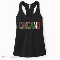 Chicano American Mexican Patriotic Chicano Women's Tank Top thumb 0
