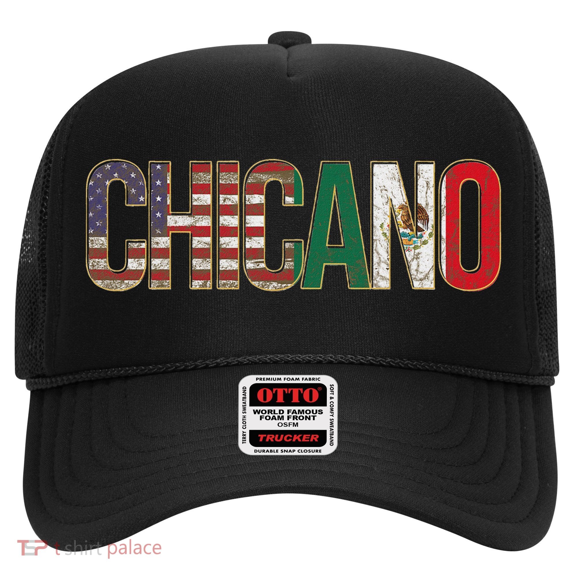 Chicano American Mexican Patriotic Chicano Hat