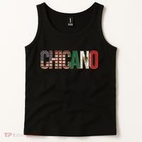 Chicano American Mexican Patriotic Chicano Tank Top thumb 2