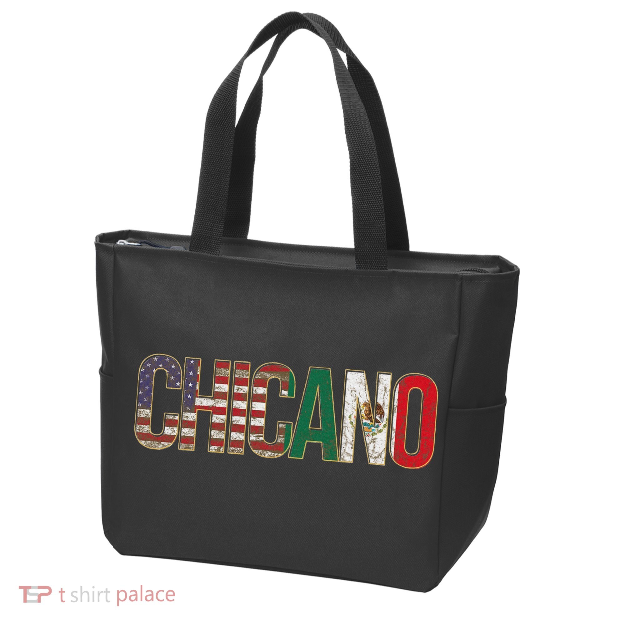 Chicano American Mexican Patriotic Chicano Tote Bag