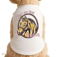 Cowboy Ain't My First Rodeo Doggie Tank thumb 0