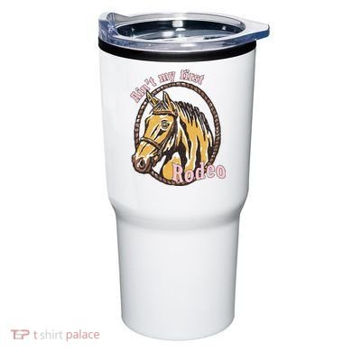 Cowboy Ain't My First Rodeo Tumbler