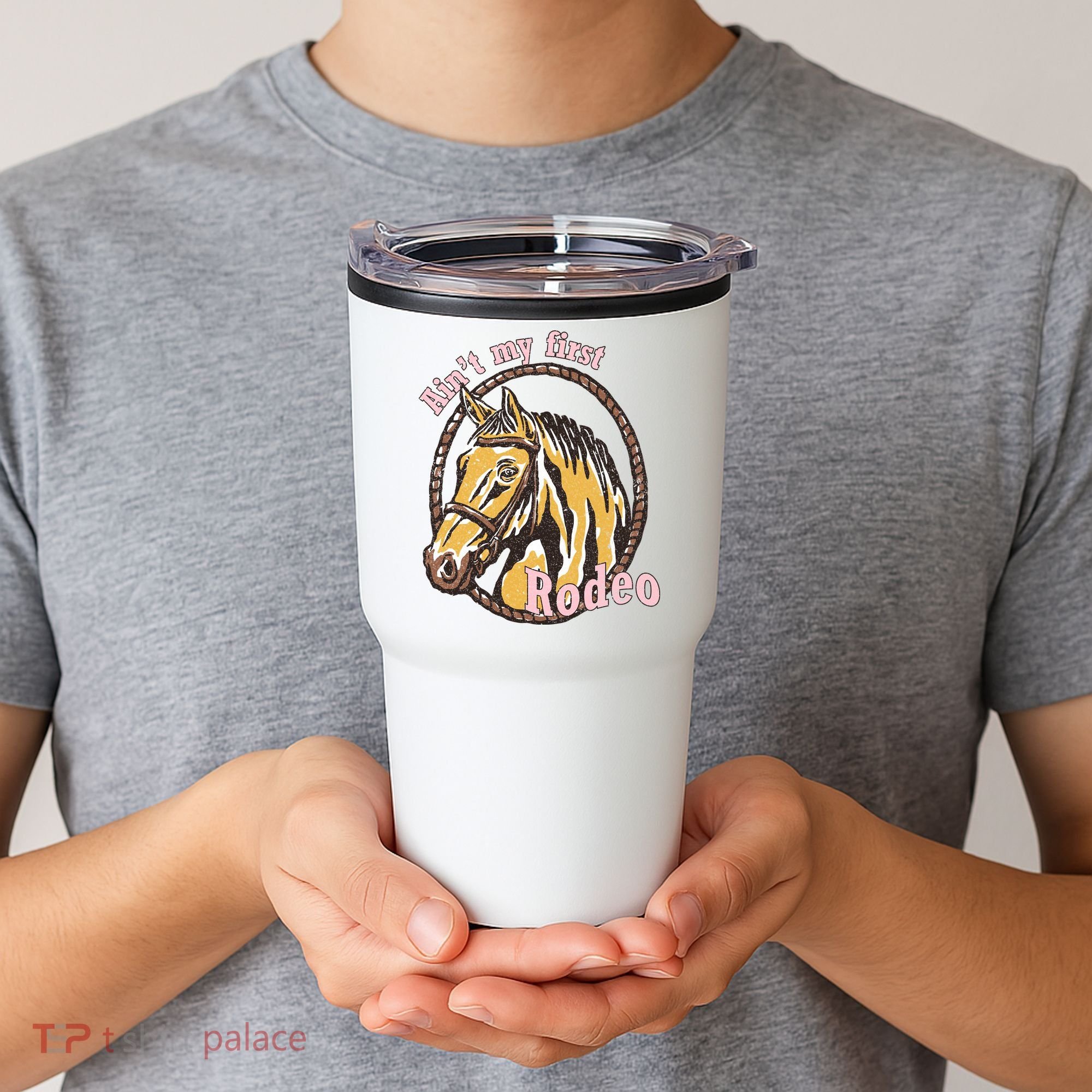 Cowboy Ain't My First Rodeo Tumbler
