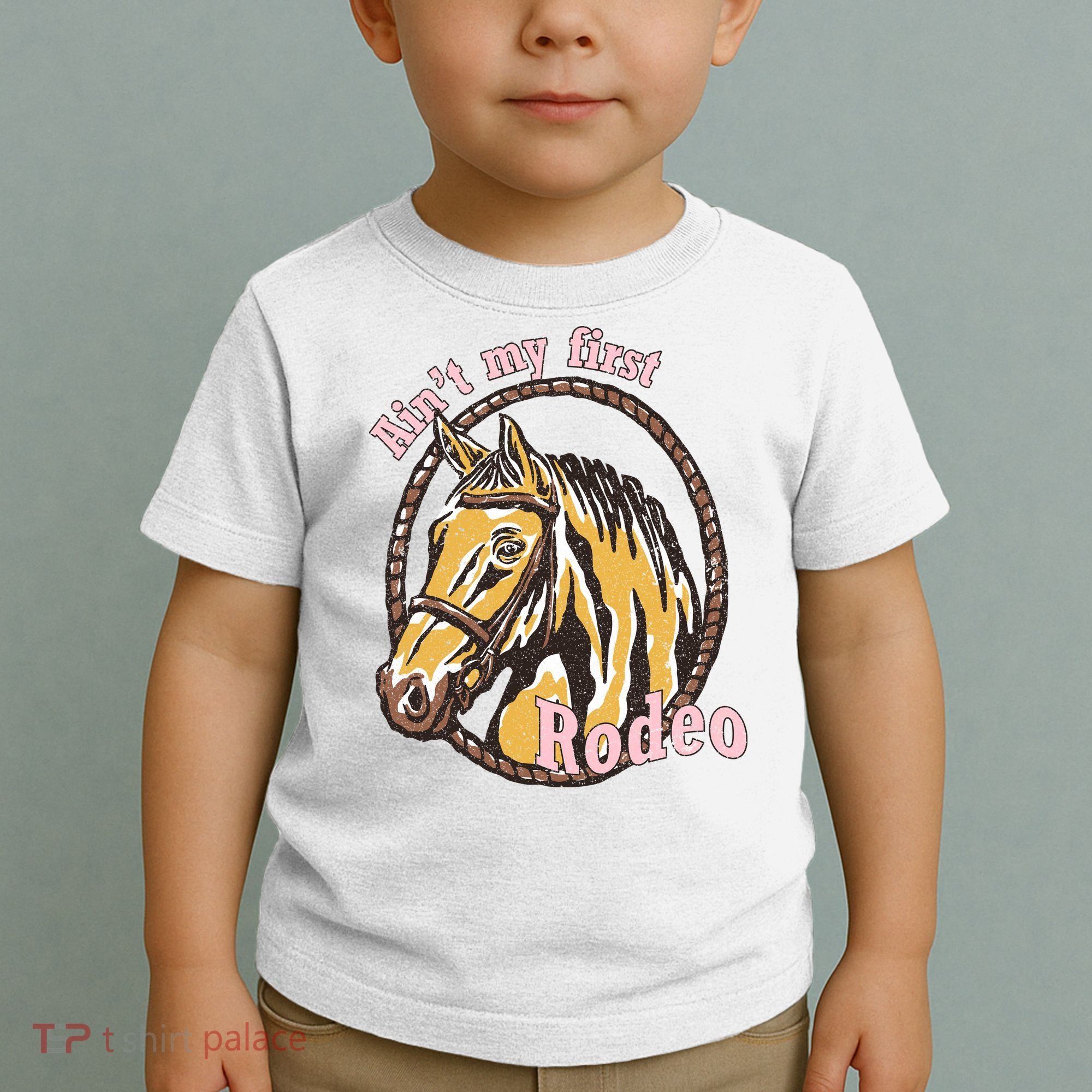 Cowboy Ain't My First Rodeo Toddler T-Shirt