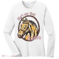 Cowboy Ain't My First Rodeo Women's Long Sleeve Shirt thumb 0