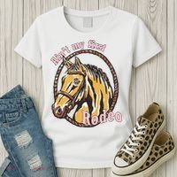 Cowboy Ain't My First Rodeo Women's T-Shirt thumb 3
