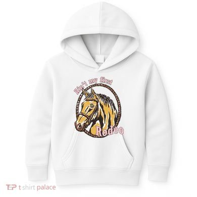 Cowboy Ain't My First Rodeo Kids Hoodie