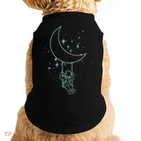 Cute Astronaut Moon Swing Graphic Tees Gift Doggie Tank thumb 0