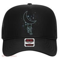 Cute Astronaut Moon Swing Graphic Tees Gift Hat thumb 0