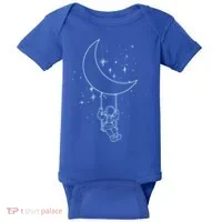 Cute Astronaut Moon Swing Graphic Tees Gift Baby Bodysuit thumb 0