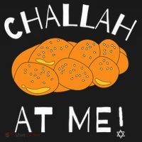 Challah at Me Rosh Hashanah Jewish Hanukkah  Mousepad thumb 1