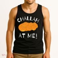 Challah at Me Rosh Hashanah Jewish Hanukkah  Tank Top thumb 3