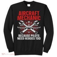 Cool Aircraft Mechanic Art For Women Aviation Mechanic Sweatshirt thumb 0