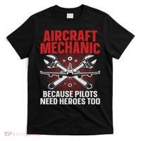 Cool Aircraft Mechanic Art For Women Aviation Mechanic T-Shirt thumb 0