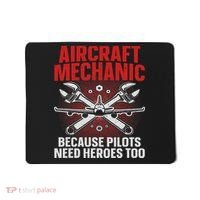 Cool Aircraft Mechanic Art For Women Aviation Mechanic Mousepad thumb 0