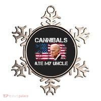 Cannibals Ate My Uncle Us Flag Biden Vinatge Ornament thumb 0
