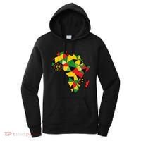Colourful Africa Map Cloth Gift For African Lover Women's Hoodie thumb 0