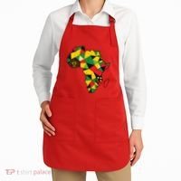 Colourful Africa Map Cloth Gift For African Lover Apron thumb 2